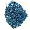 Surat*Diamond*City Piccoli Diamante Blu 2.5 MM / 1 PC Taglio Rotondo Tutti Naturale Sold Per Pietra