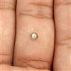 NATURAL ROSE CUT DIAMONDS Diamante Naturale Sciolto Taglio Rotondo 0.19 Cts 3.3X2.5Mm