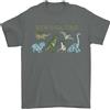 Gildan T-Shirt Da Uomo 6 Dinosauri 100% Cotone