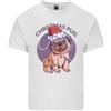Gildan T-Shirt In Cotone Leggero Per Uomini Pug Di Natale