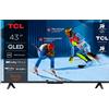 TCL T6C Serie Smart TV QLED 4K 43'' 43T6C, Dolby Vision & Atmos, HDR10+, Fire TV