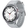 Samsung Galaxy Watch6 Classic Smartwatch Fitness Tracker Ghiera Interattiva in Acciao Inox 47mm Silver