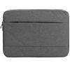 Celly NOMADSLEEVE15GR borsa per laptop 40,6 cm (16'') Custodia a tasca Grigio