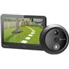 EZVIZ CS-HP4 kit Video Spioncino con campanello senza fili Nero