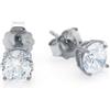 Louis Ciocchetti dal 1887 Orecchini Lobo Argento 925 con Sfera da 3mm, colore oro, Minimal ed Eleganti