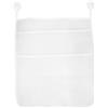 JEWEDECO Borsa Porta Giocattoli a Rete con 4 Scomparti da Bagno | Dacron Bianco, Resistente AI Prodotti Chimici e Traspirante, per Riporre Piccoli Giochi e Salviette