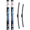 Bosch Aerotwin Aerotwin eAR 801 S Tergicristalli Anteriori, Set di 2 Tergicristalli di Ricambio, con Adattatore Preassemblato, 600 mm / 530 mm - Confezione Salvaspazio