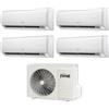 Ferroli Condizionatore Quadri Split Ferroli Giada M 9+9+9+9 con 28-4 R-32 Wi-Fi Integrato