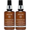 Apivita Latte detergente 3in1: Detergente, Struccante, Tonico per Viso e Occhi, pelle sensibile 2x200 ml