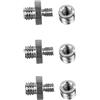 Lurrose 9Pezzi Adattatori Per Viti Per Staffa Per Fotocamera Compatibile Con Dispositivi Fotografici e Accessori