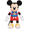 Just Play Peluche musicale di Minni Disney Junior Mickey Mouse Funhouse con effetti luminosi e sonori, Minni, giocattoli per bambini dai 3 anni