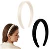 BIKPRST 2 Fasce per Capelli da Donna Diversi Modelli Fascia per Capelli Vintage Imbottite per Donna e Ragazze