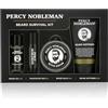 Percy Nobleman Kit per la Barba, un set per la cura della barba contenente un olio profumato per la barba, un balsamo per la barba, una cera per i baffi e un ammorbidente per la barba
