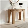 EffeZeta Consolle allungabile Natron rovere 50x90 cm