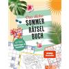 Naumann & Göbel Verlagsg. Das dicke Sommer-Rätselbuch: Spaß und Entspannung für die schönste Zeit im Jahr | Extras: Spielvorlagen & Ausmalbilder