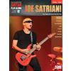 Hal Leonard Joe Satriani: Guitar Play-Along, Volume 185 - Spartito per chitarra con TAB e audio online | 8 brani rock con basi musicali separate, melodia e testi per studio, pratica ed esecuzione
