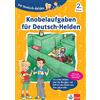 Klett Lerntraining Klett Knobelaufgaben für Deutsch-Helden 2. Klasse: Deutsch in der Grundschule mit Stickern