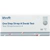 LEADING MED Srl Test autodiagnostico one step strep a rilevazione qualitativa antigene streptococco a da campion di tampone faringeo 1 pezzo