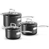 Le Creuset Set 3 Casseruole in Alluminio Antiaderente