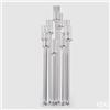 Enzo De Gasperi EDG Enzo De Gasperi Portacandela Crystal Moccolo x9 H120 cm