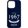 Geburtstags design Custodia per iPhone 15 Pro Max 1967 scritta compleanno anniversario regalo 50° umorismo ironia