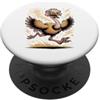 Ostriches Ostrich Lover Gifts Pantless Thundergoose Ostrich Big Bird Meme PopSockets PopGrip Adesivo