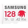 Samsung Memorie MB-MD128SA Sonic PRO Plus Scheda MicroSD per Console Gaming, Action Cam e Droni da 128GB, UHS-I U3, Fino a 180MB/s