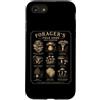 Vintage Forager's Field Guide Apparel Custodia per iPhone SE (2020) / 7/8 Funghi commestibili Vintage Botanical