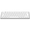 Hama Tastiera wireless (Multi Device tastiera con radio/Bluetooth per PC, smartphone, tablet, piccola, con batterie, tasti silenziosi, tasti multimediali, layout tedesco QWERTZ) bianco