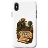 Jimbeels Custodia per iPhone X/XS Cooling Tray Calm Tostatura Caffè
