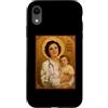 St. Gianna Beretta Molla Icon Custodia per iPhone XR Elegante Icona Cattolica di Santa Gianna Beretta Molla