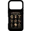 Vintage Forager's Field Guide Apparel Custodia per iPhone 17 Pro Funghi commestibili Vintage Botanical