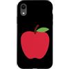 All Kinds Of Faces Custodia per iPhone XR Mela Rossa