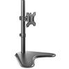 DIGITUS Supporto per monitor - Supporto - 1 monitor - Fino a 32 pollici - VESA 75x75, 100x100 - Nero