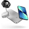 Zens Aluminium Dual Wireless Charger + Apple Watch 10W