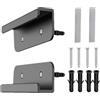 Generico Supporto per tablet da parete, supporto da parete per tablet - Mensola per laptop e supporto per tablet con adesivo - Robusto supporto per tablet e supporto per laptop per smartphone e tablet