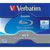VERBATIM Bd-R Datalife 25Gb*6X Jewel Case