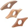 HYFZOD 3pcs Segnalibro per pagina,Porta Pagina con Anello per Pollice, segnalibro legno, supporto laterale per pollice, accessori da lettura per Pagine di Libri peraccessori libri