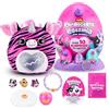 Rainbocorns ZURU Eggzania Mini Mania di ZURU Scatola da scoprire con peluche di un animale, idea regalo perfetta per bambine e il loro gioco di fantasia, slime (Zebra)