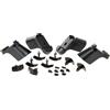 Ferplast Cesta Siesta Deluxe nera - piedini: L 22 x P 10 x H 7 cm
