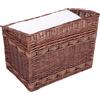 zooplus Exclusive Cesta Pueblo - L 56 x P 36 x H 42 cm - marrone scuro