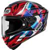 Shoei X-SPR Pro Valion TC-10 Casco Moto Taglia L 59 60 Integrale ECE 22.06