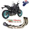 TERMIGNONI Scarico Completo Termignoni Yamaha Mt-09 2025 Moto Terminale GP2R Titanio Nero