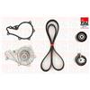 FAI AutoParts Pompa Acqua & Kit Cinghia Distribuzione Per Citroen Fiat Ford Mazda 2 Mini Fai
