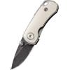 Coltello Tascabile Pieghevole in Acciaio Damascato da 9cm Mini EDC per Campeggio