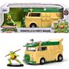 Jada Modellino auto Teenage Mutant Ninja Turtles 1/24 - Party Wagon (inclusa statuetta Donatello)