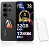 Blackview Smartphone Blackview WAVE 10 senza contratto, Android 16, 32+128 GB, doppia SIM, 120 Hz, 6,88", 32 MP, Live Photos, 5000 mAh, Face ID, Wi-Fi 5G, Doke OS 5.0