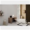 Scrivania con 2 Cassetti Noce Dimensione cm 119x64