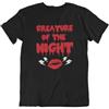 TANUVJXK Rocky Horror Creature of The Night T-Shirt Black S