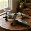 Aeromodello Stile WWII Carrello con Ruote Aereo da Caccia RC Elettrico